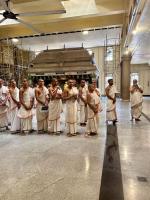 Jalabhisheka & Shodashopachar Puja on the occasion of  Vardhanti of HH Shrimat Shankarashram Swamiji I and HH Shrimat Keshavashram Swamiji (18 Feb 2025)